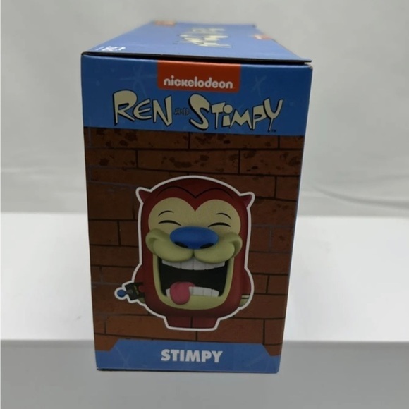 Ren & Stimpy - Happy Happy Joy Joy NYCC 2018 US Exclusive Dorbz 2-pack Vinyl NIB - Picture 5 of 8